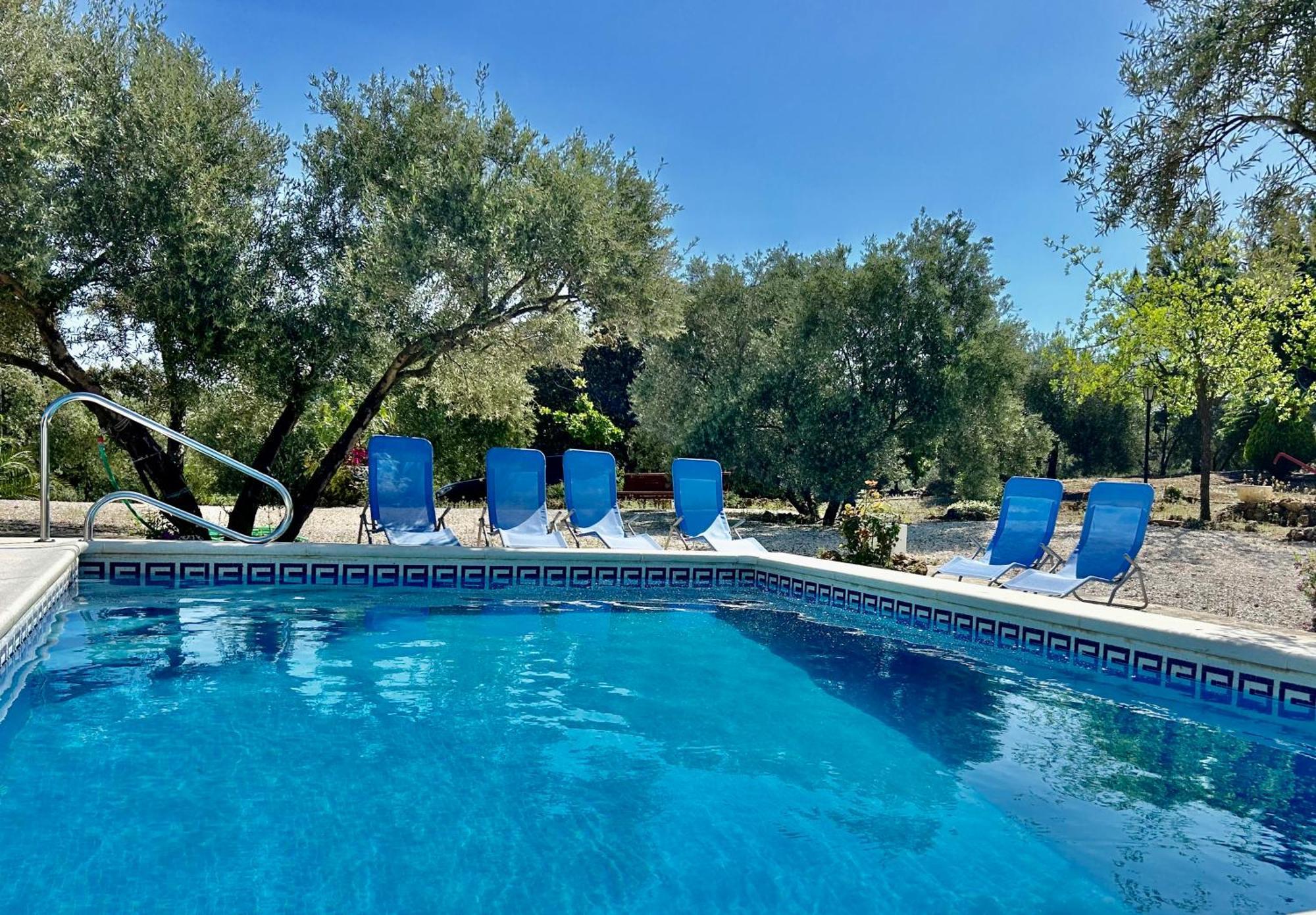 维拉努埃瓦·德·塔皮亚La Mejorana Refugio Andaluz Con Piscina Entre Olivos别墅 外观 照片